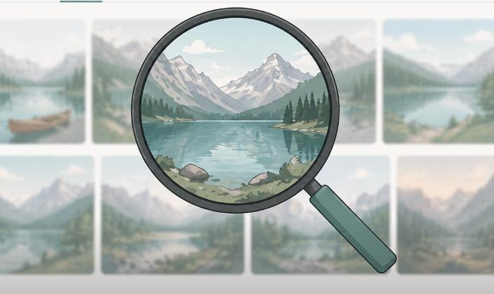 Image retrieval preview